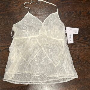 GUESS Ivory Lace Camisole